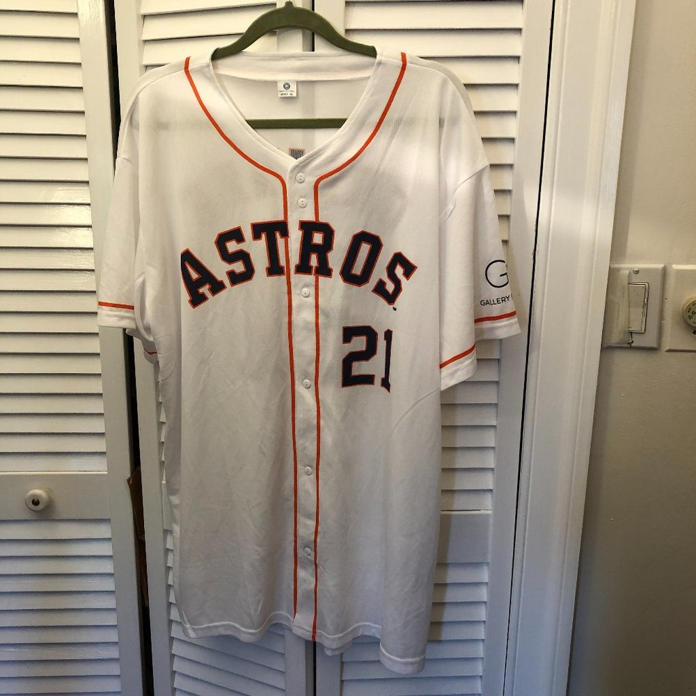 Houston Astros Zack Greinke men Baseball Jersey, XL